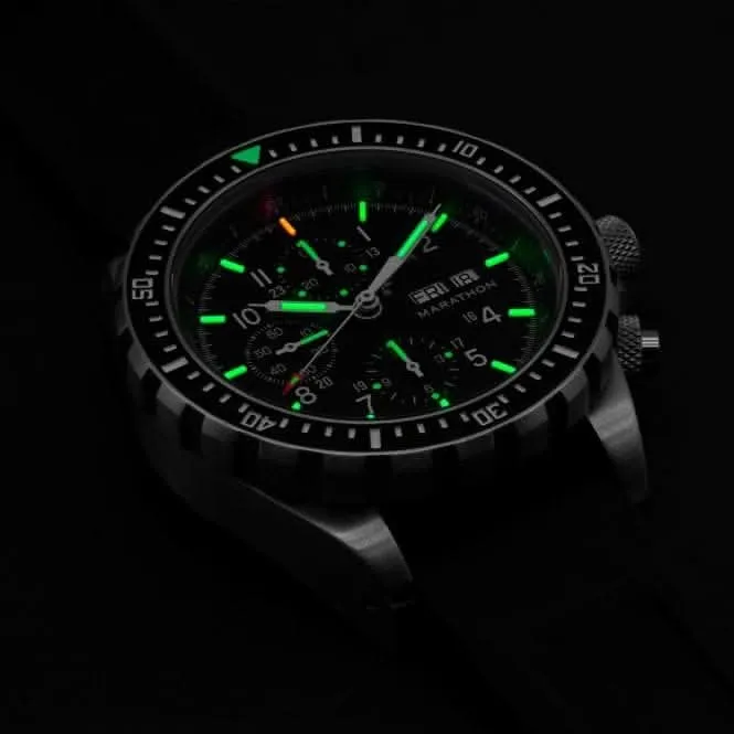 46mm Jumbo Diver Pilot's Automatic Chronograph (CSAR) Watch