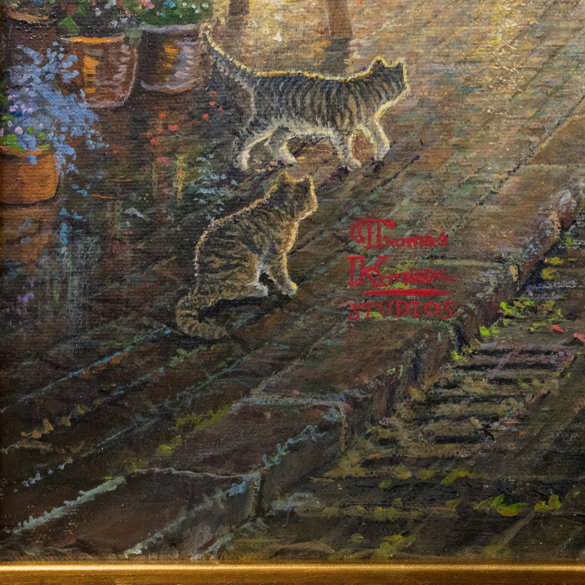 *Original Study* Paris Café by Thomas Kinkade Studios 22" x 31.5"