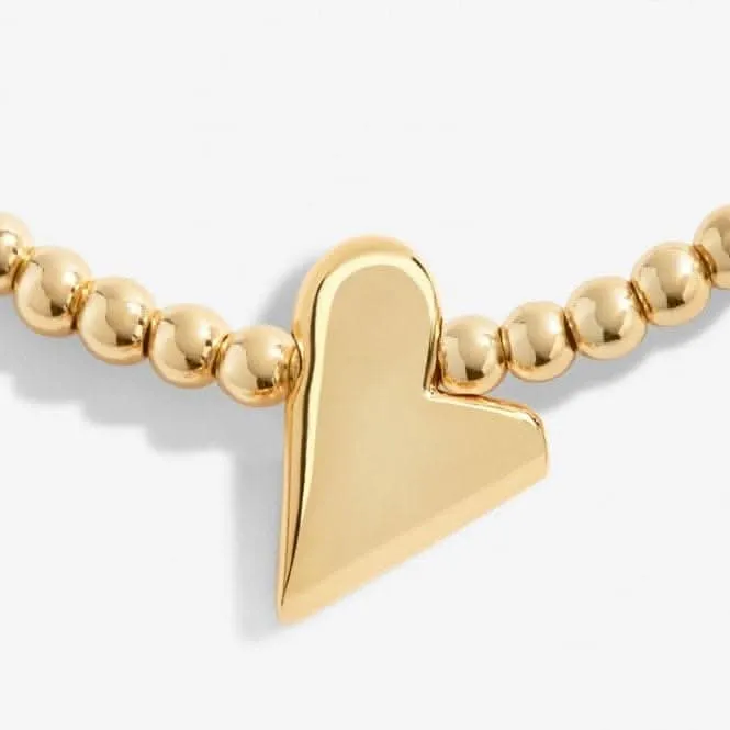 A Little Best Friend Gold Plated 17.5cm Stretch Bracelet 6981 Joma Jewellery