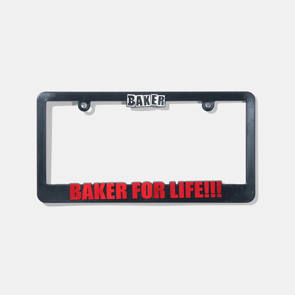 BAKER - BAKER4LIFE LICENSE PLATE
