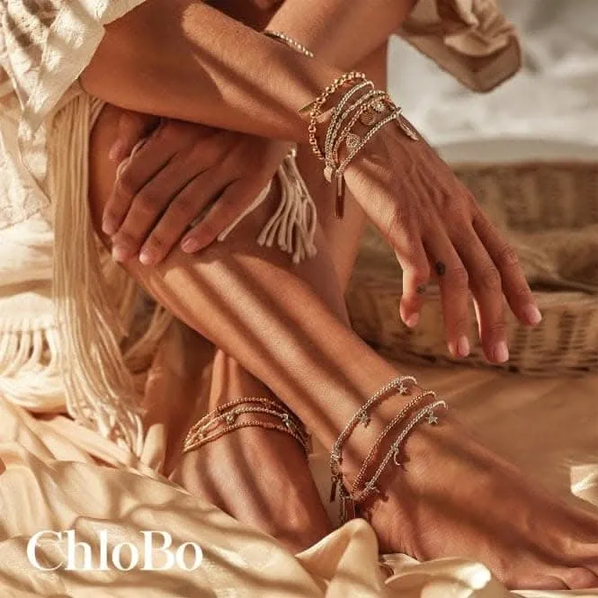 Chlobo Jewellery Gold Mini Cute Anklet GANMC