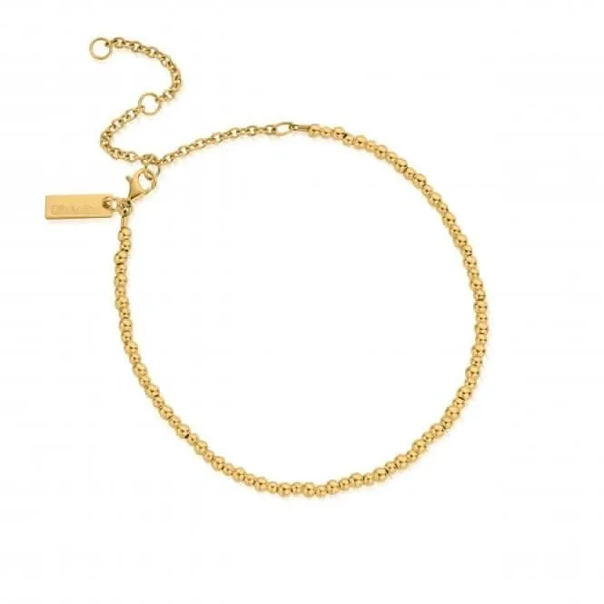 Chlobo Jewellery Gold Mini Cute Anklet GANMC