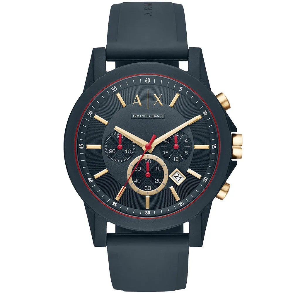 Chronograph Mens Watches Armani Exchange Outerbanks AX1335 Chronograph