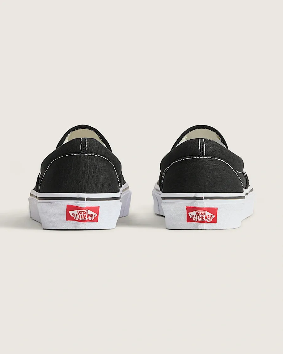Classic Slip-On Shoes - Black