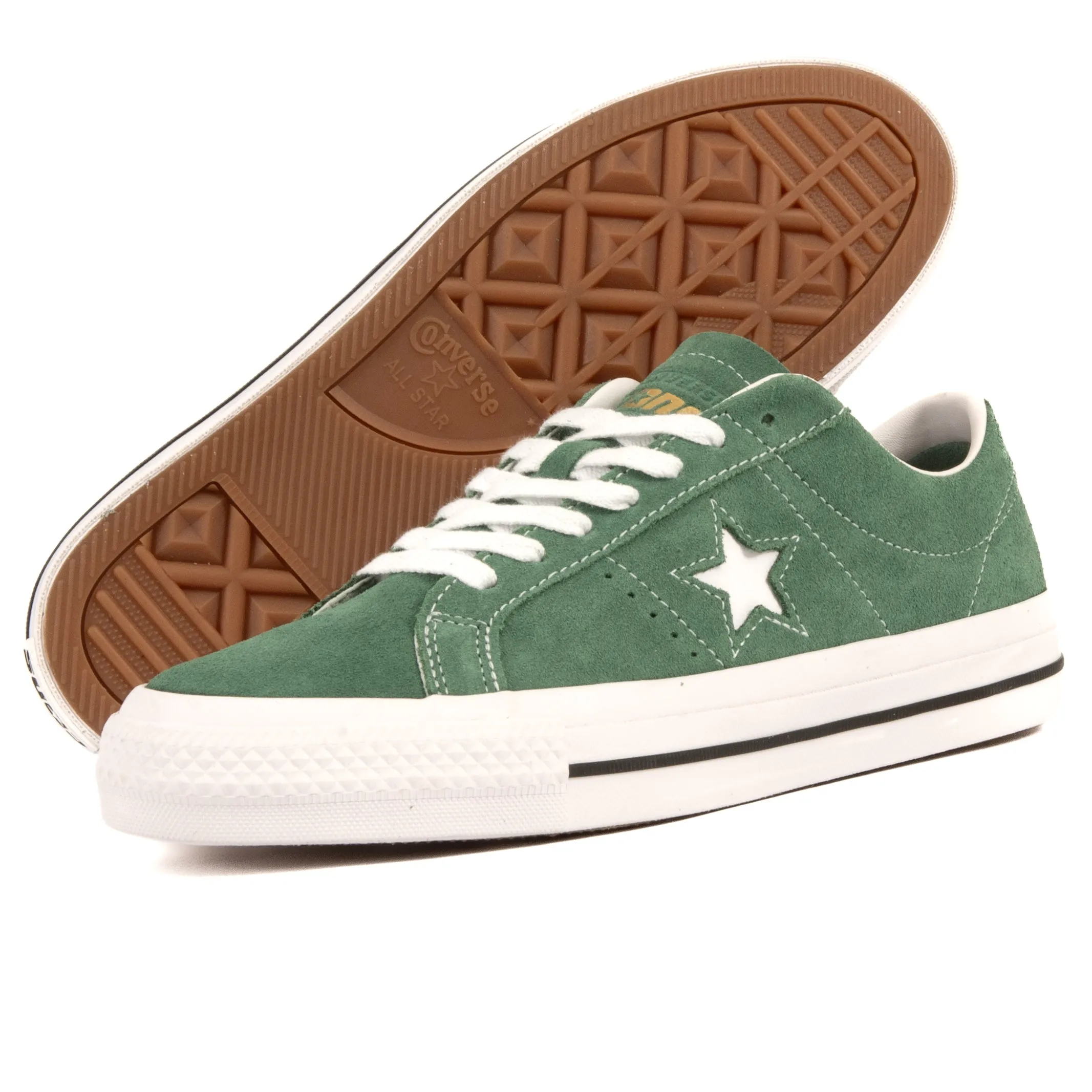 Cons - One Star Pro OX (Admiral Elm/White/Black) Converse Shoes