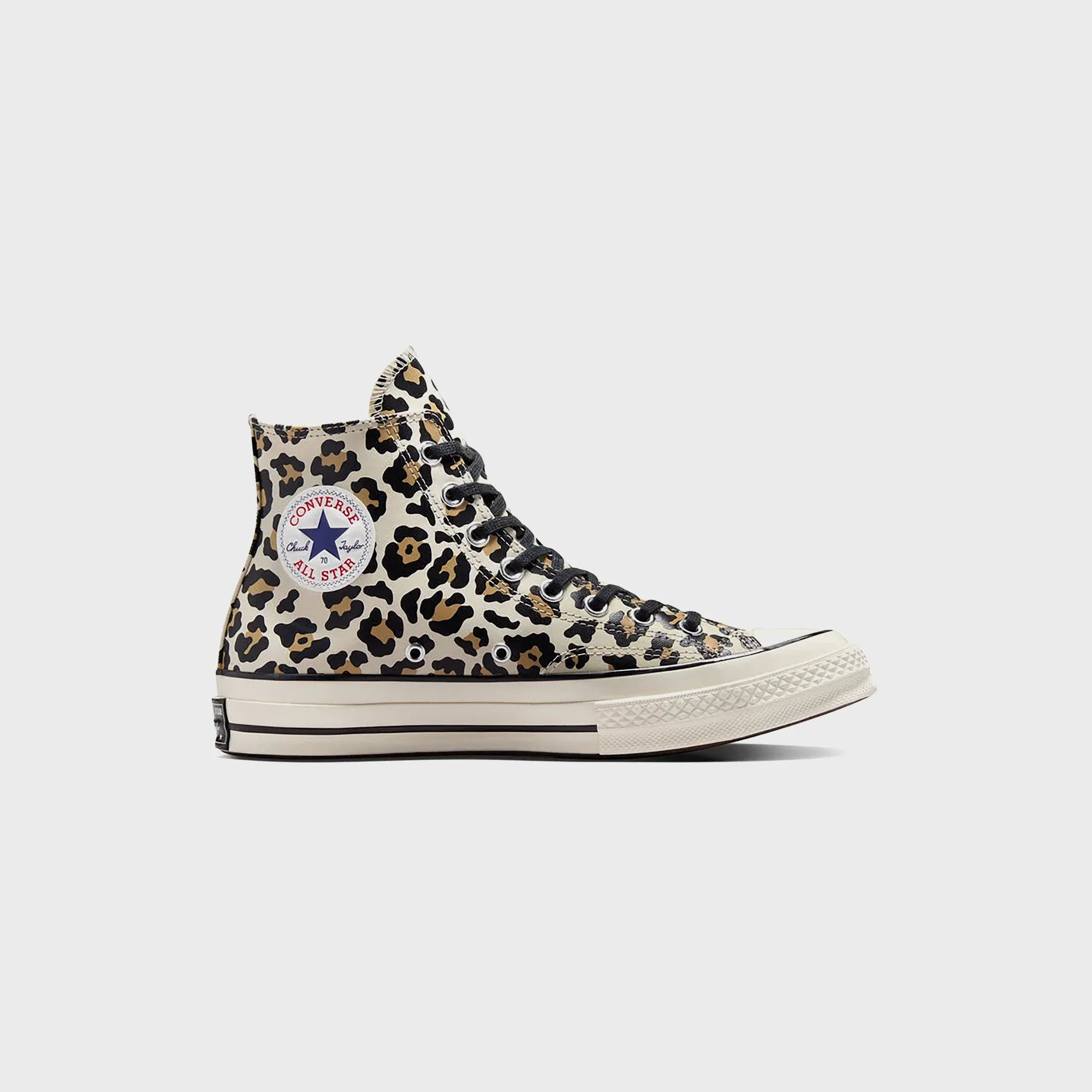 Converse Chuck 70s Glow-In-The-Dark Leopard Print - Egret / Light Fawn / Black
