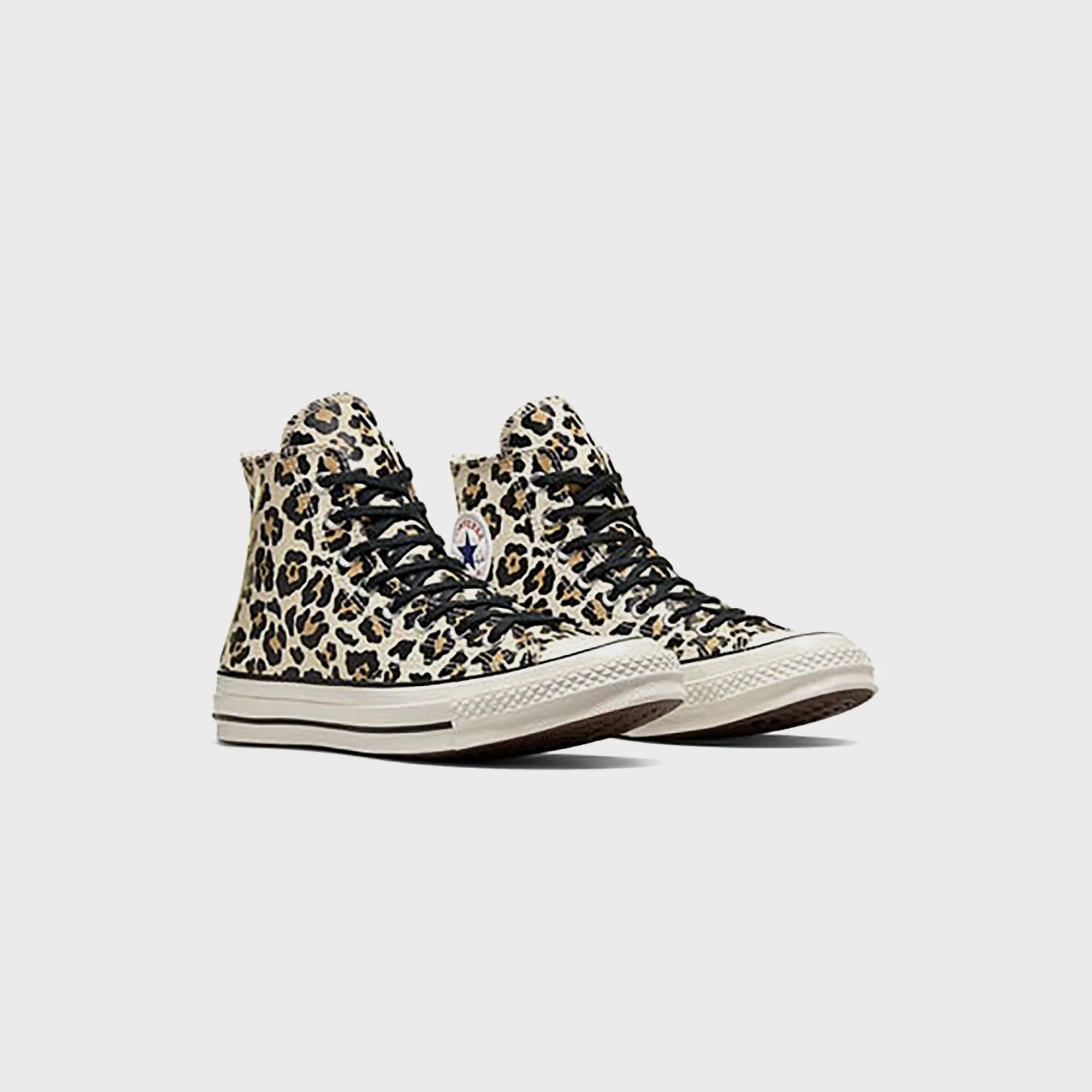 Converse Chuck 70s Glow-In-The-Dark Leopard Print - Egret / Light Fawn / Black