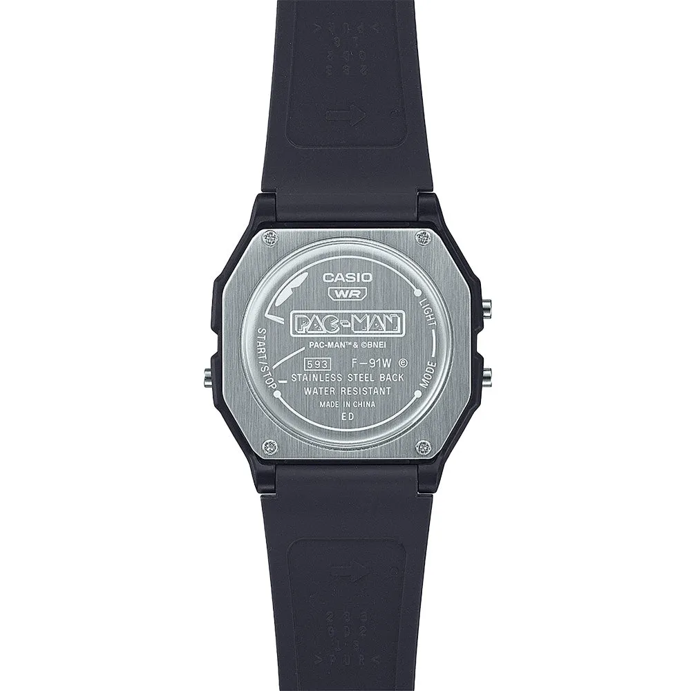 Dress Mens Watches Casio F91WPC-1A Pac-Man Collaboration