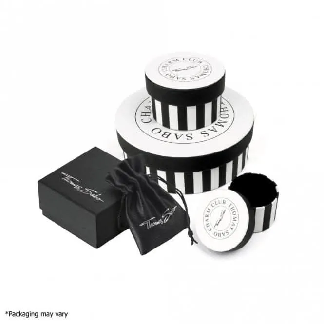 Essentials Gold Plated With Zirconia letter N Pendant Necklace KE2253-414-14-L45V Thomas Sabo Necklaces