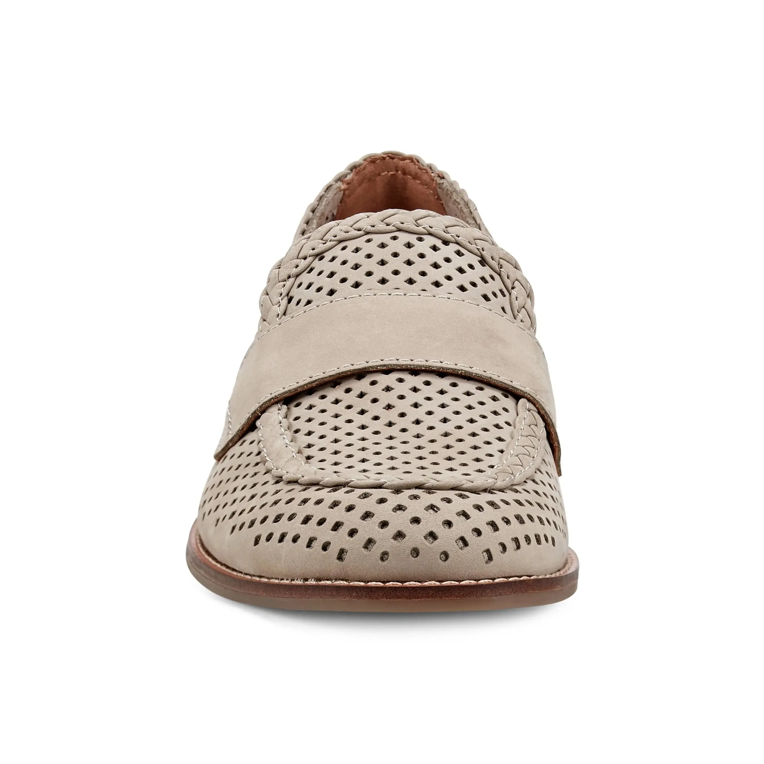 Evvie Casual Slip-On Perforated Loafers