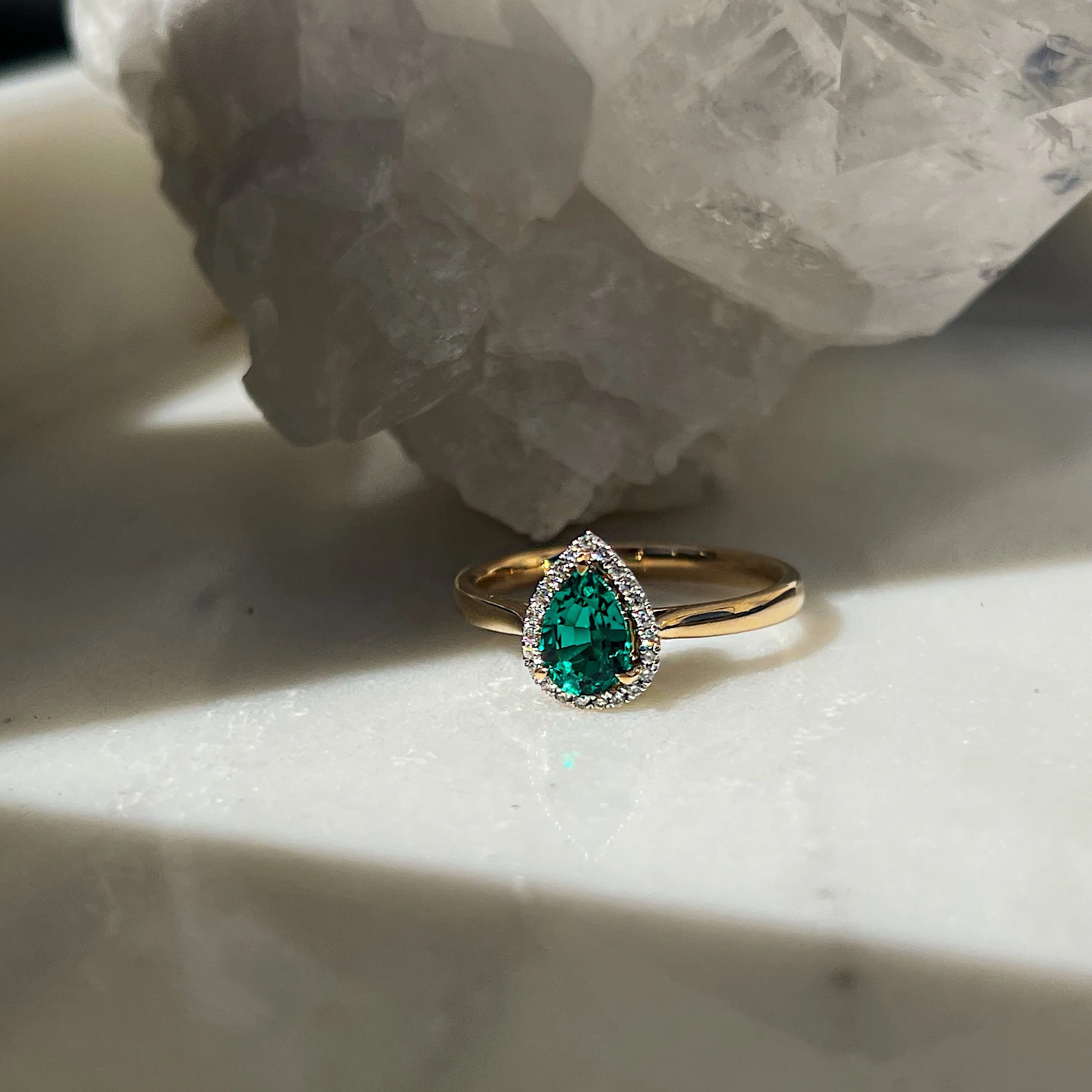 Forever Jewellery Genevieve Emerald Ring
