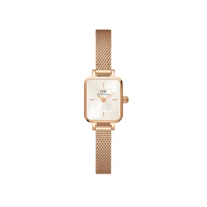 Jewelry Daniel Wellington Watches Daniel Wellington Quadro Mini Melrose Rose Gold Watch