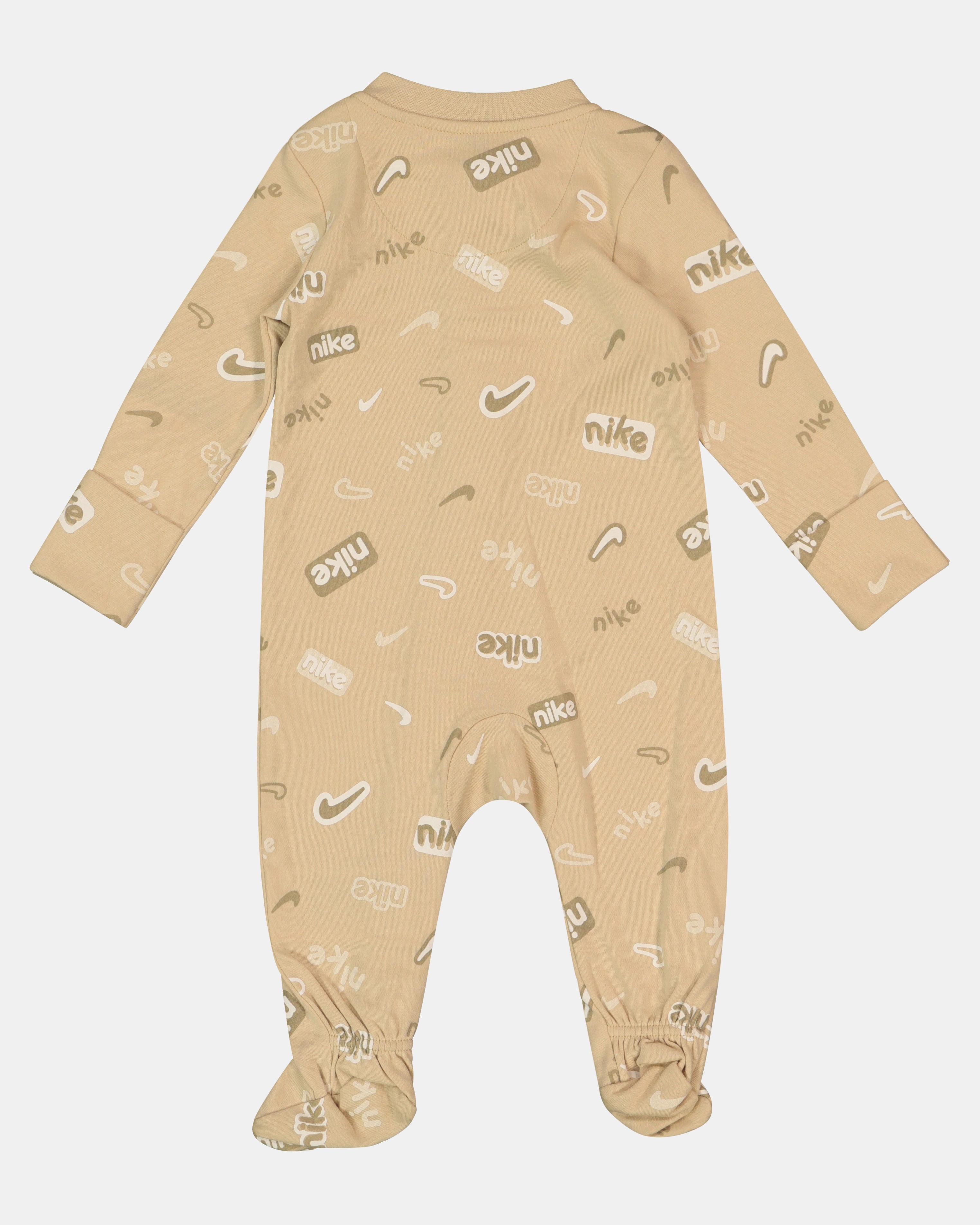 Nike Infants' E1D1 Swoosh Footed Coverall Sanddrift
