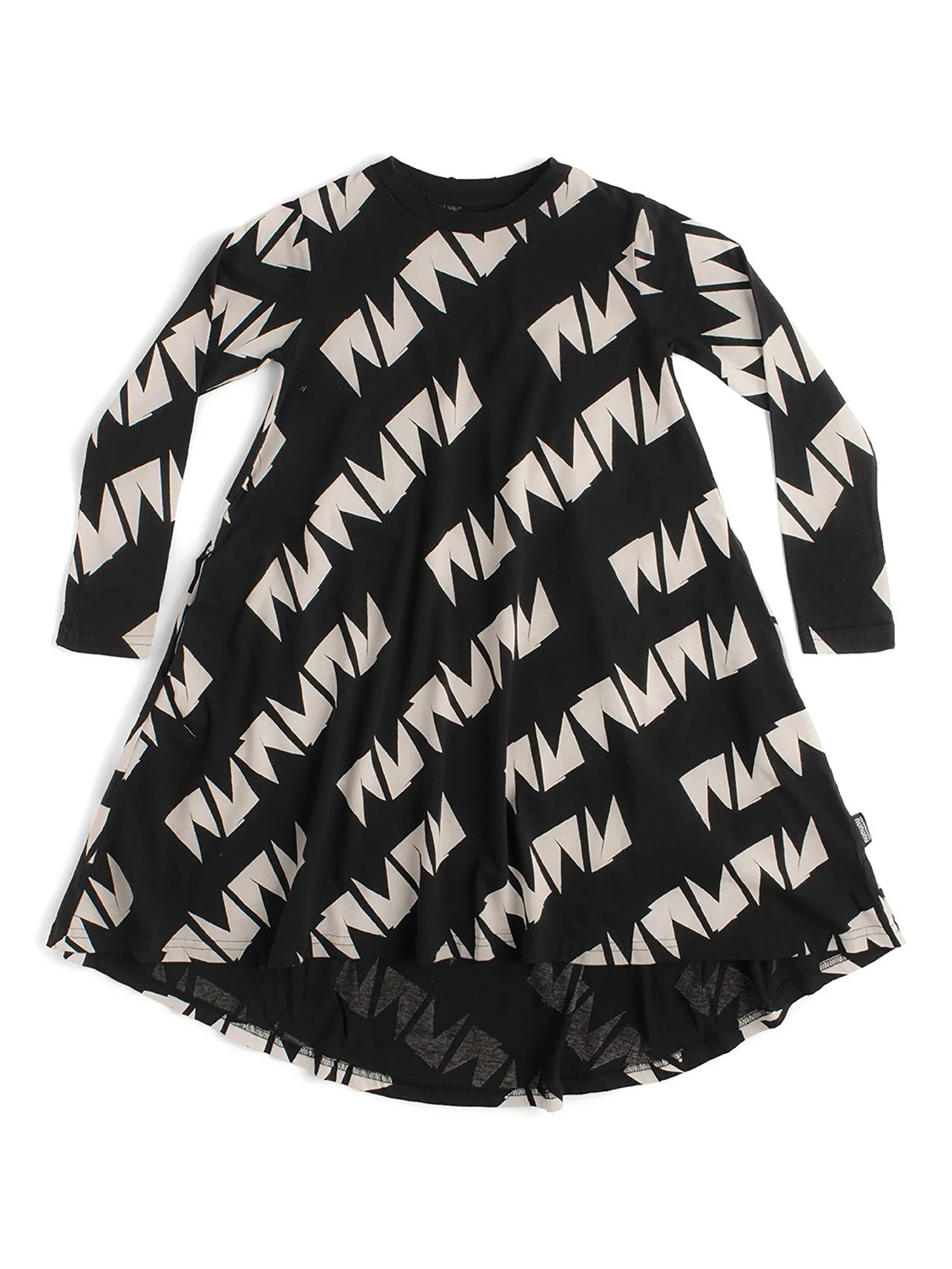 Nununu High Low Patterned Dress