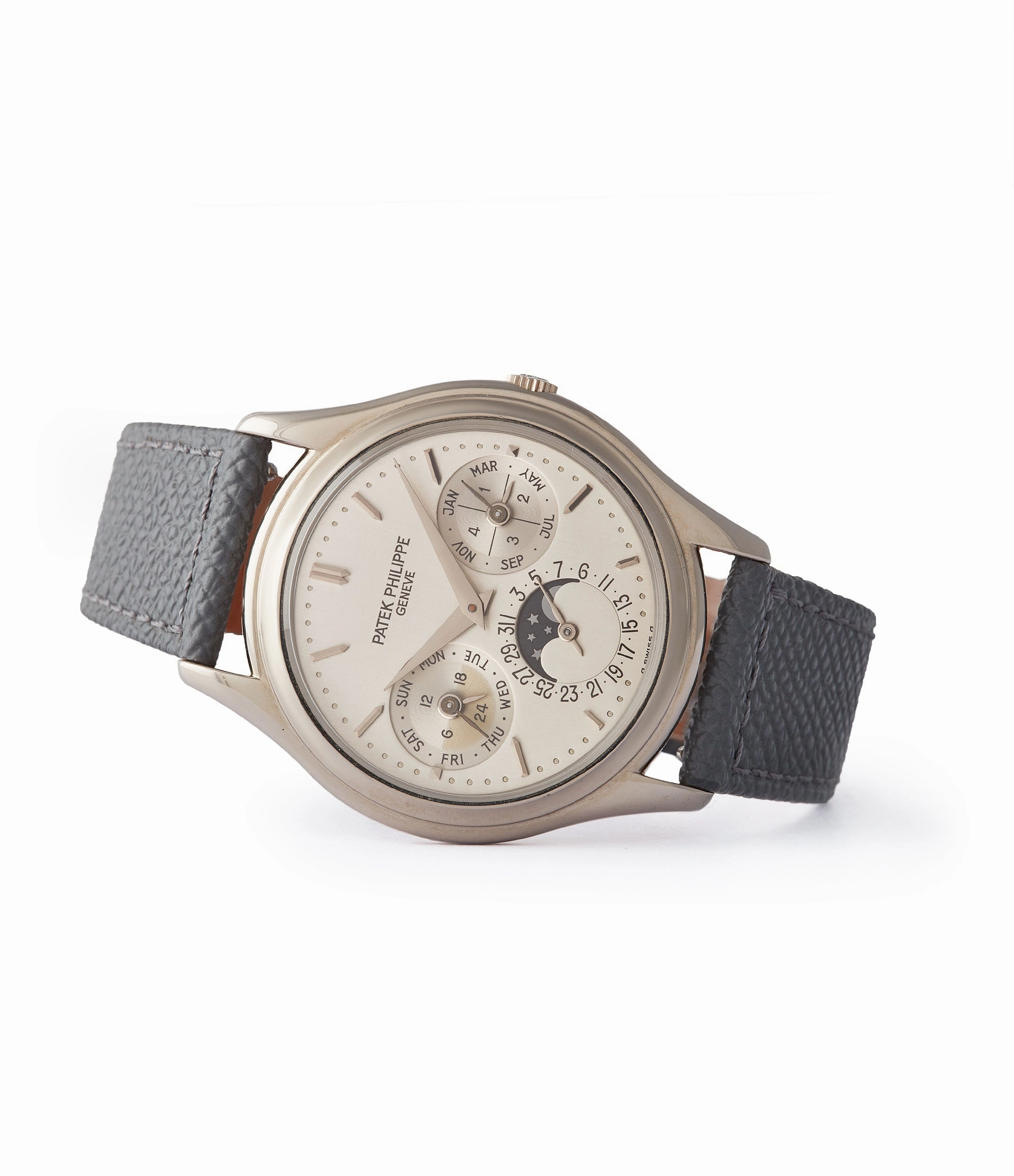 Perpetual Calendar 3940G | Grey Gold