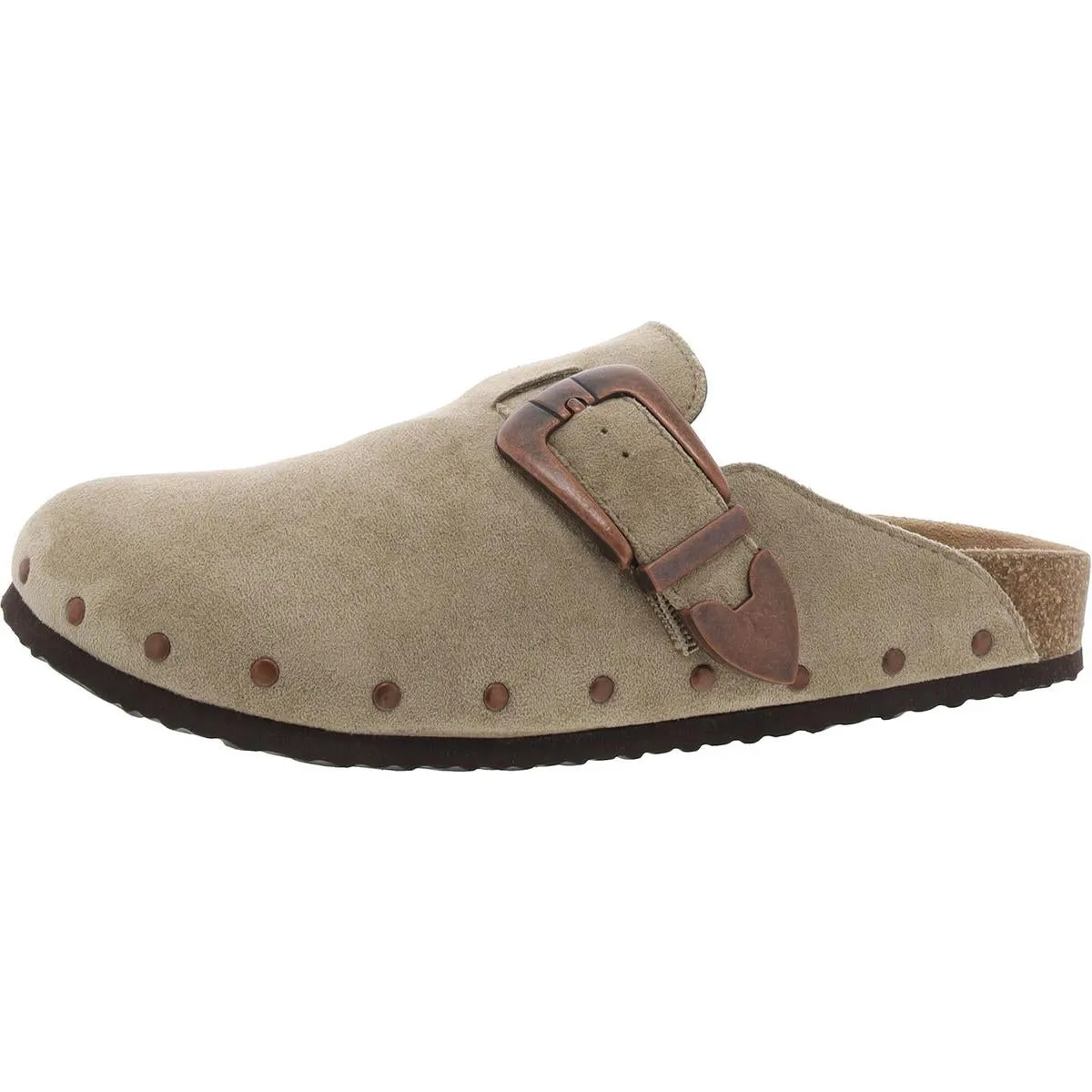 Ppepper Womens Studded Mules Clogs