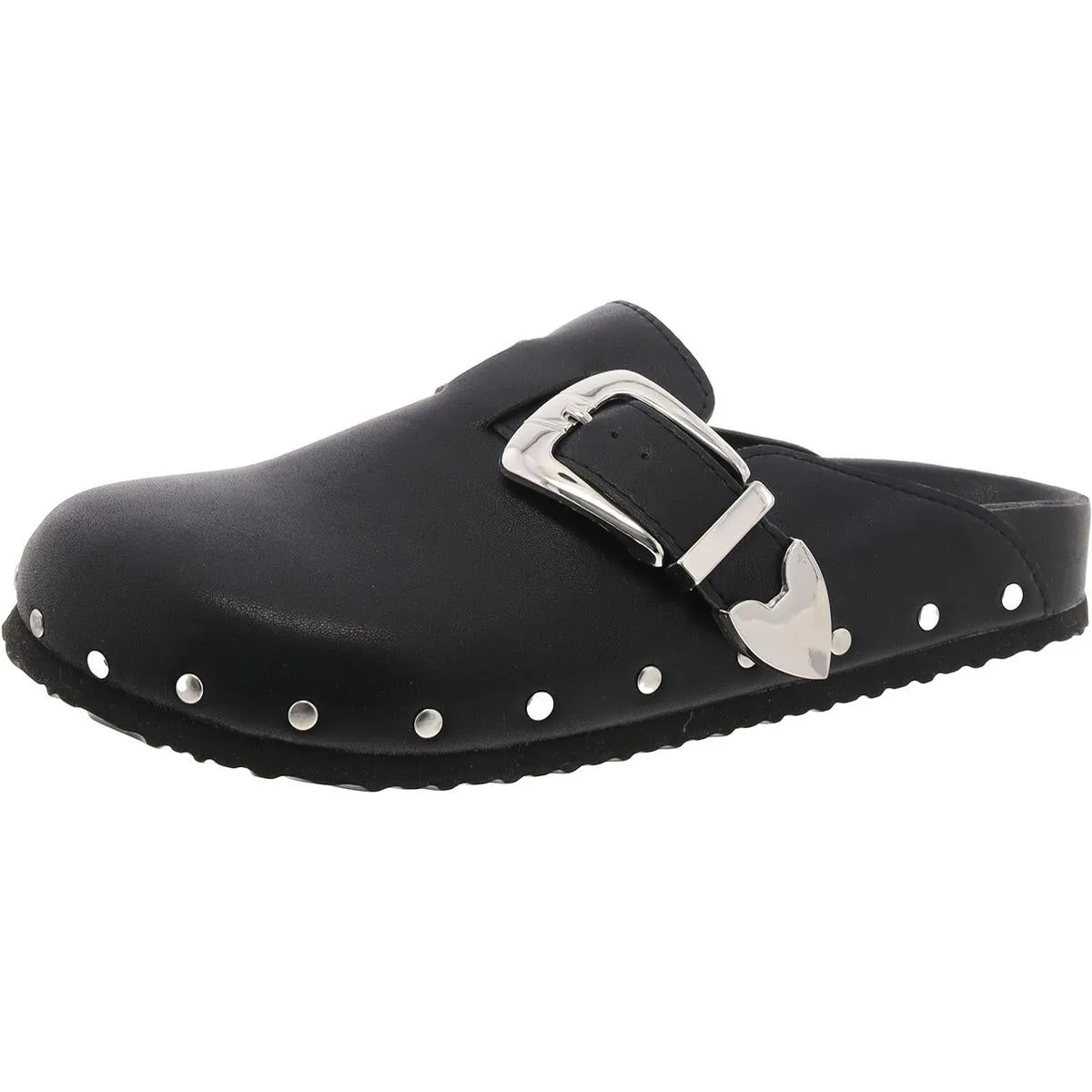 Ppepper Womens Studded Mules Clogs