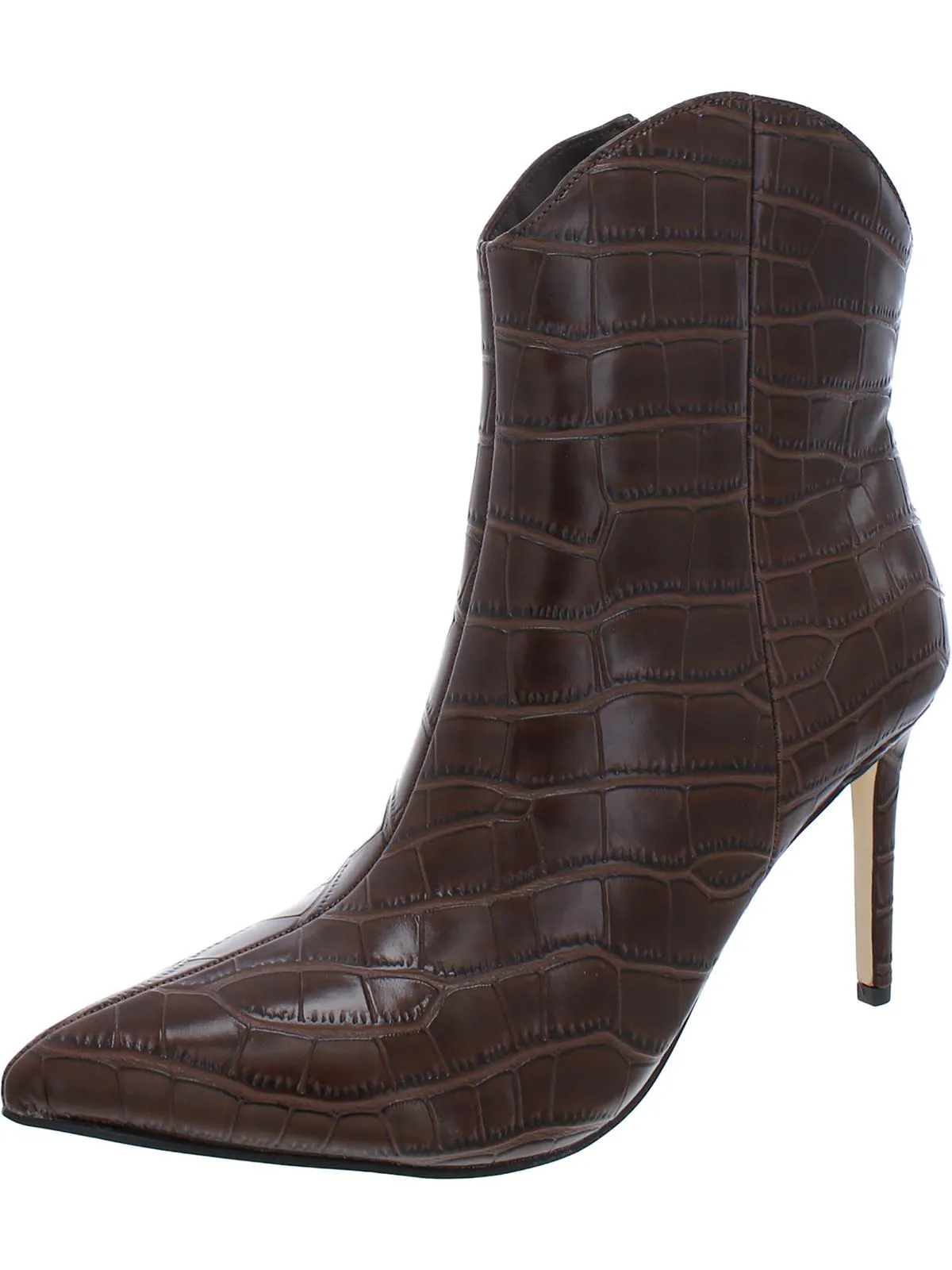 Revati 2 Womens Faux Leather Pointed toe Ankle Boots