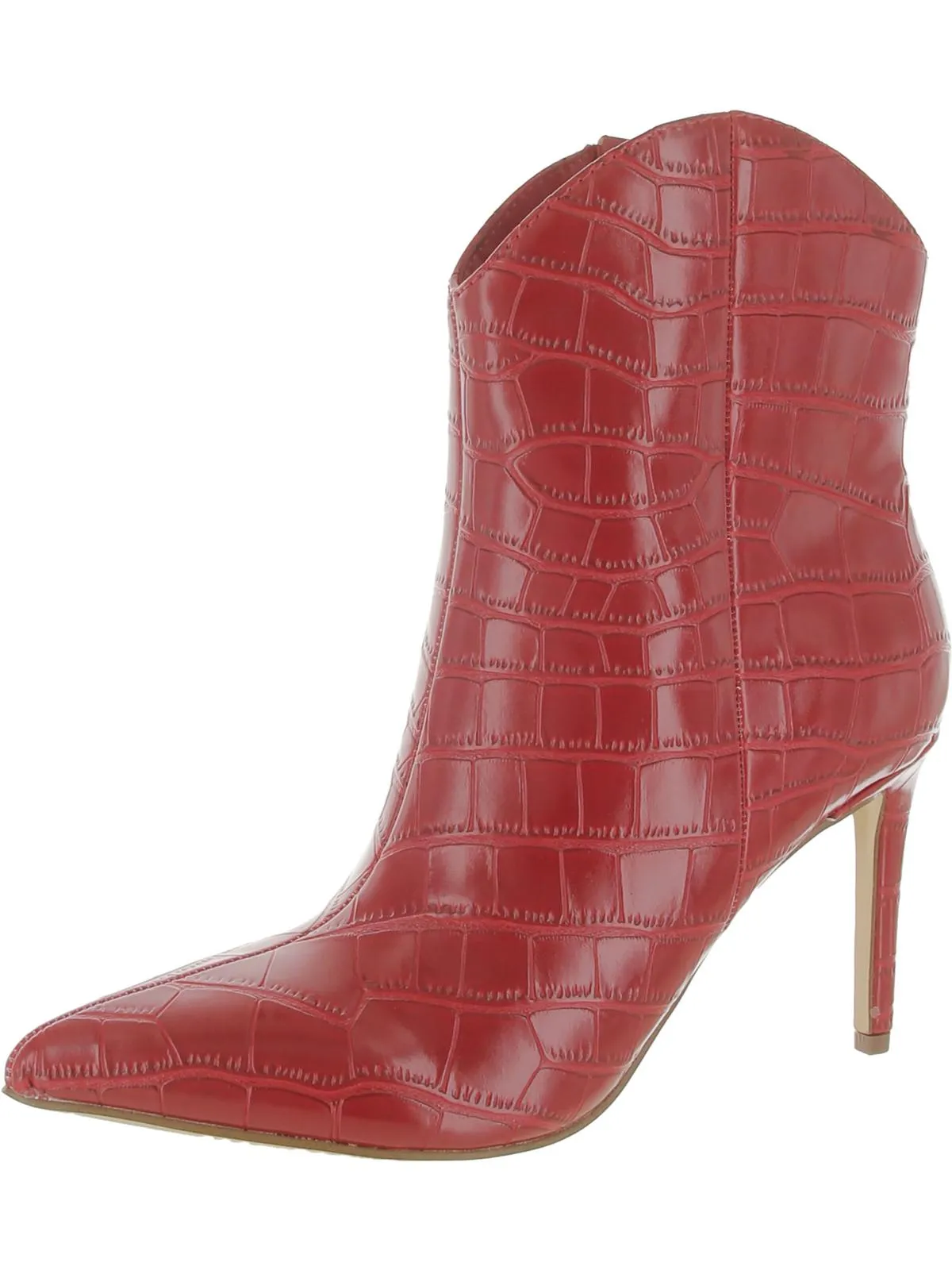Revati 2 Womens Faux Leather Pointed toe Ankle Boots