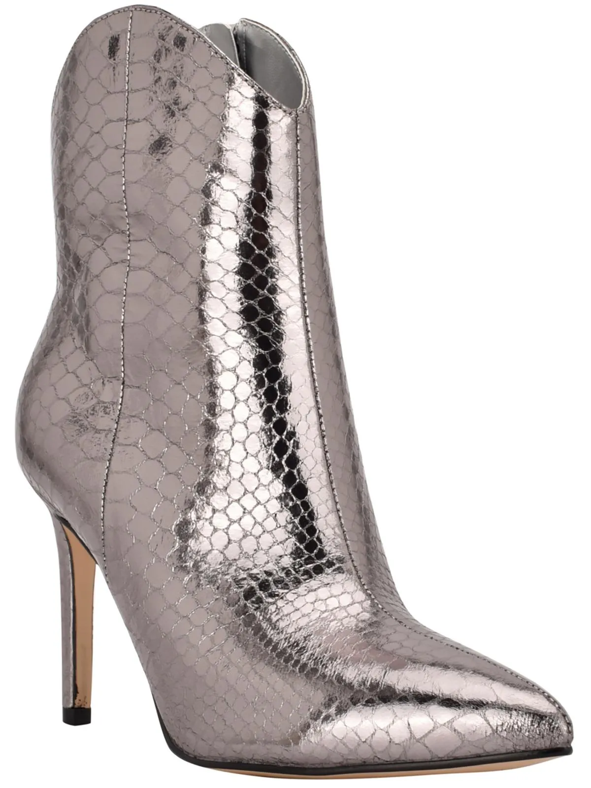 Revati 2 Womens Faux Leather Pointed toe Ankle Boots