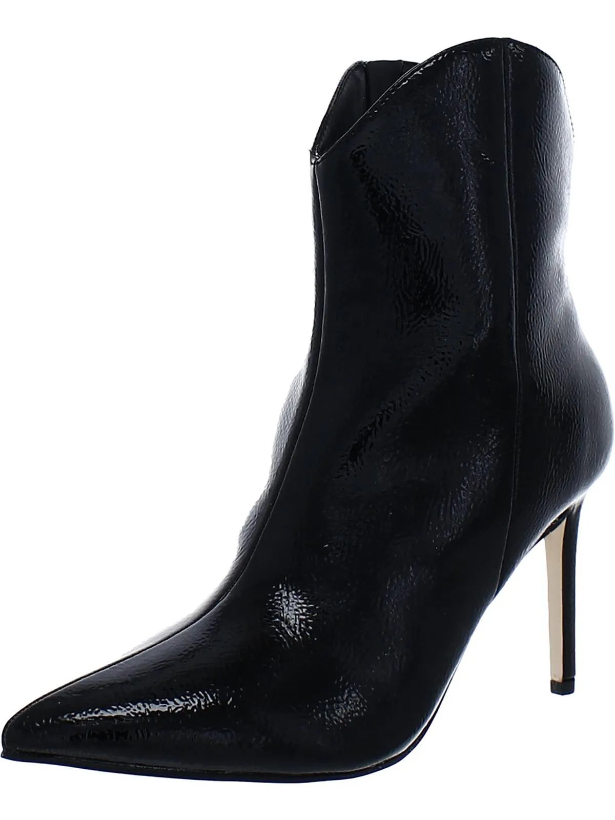 Revati 2 Womens Faux Leather Pointed toe Ankle Boots