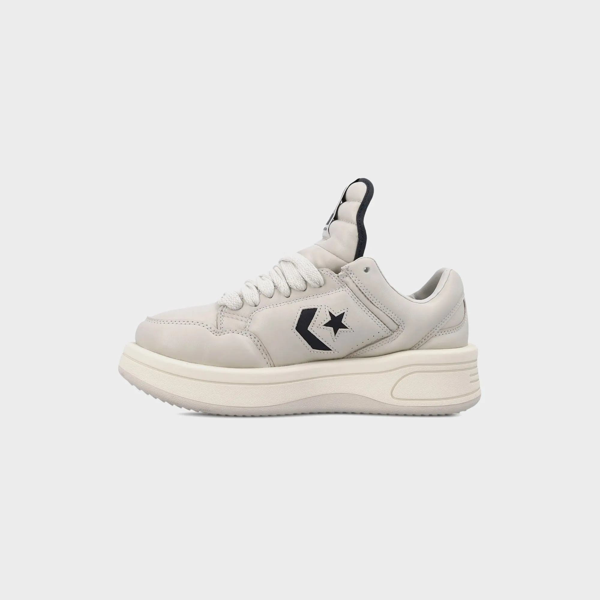 Rick Owens x Converse DRKSHDW Turbowpn Ox - Pelican / Black / Cloud Cream