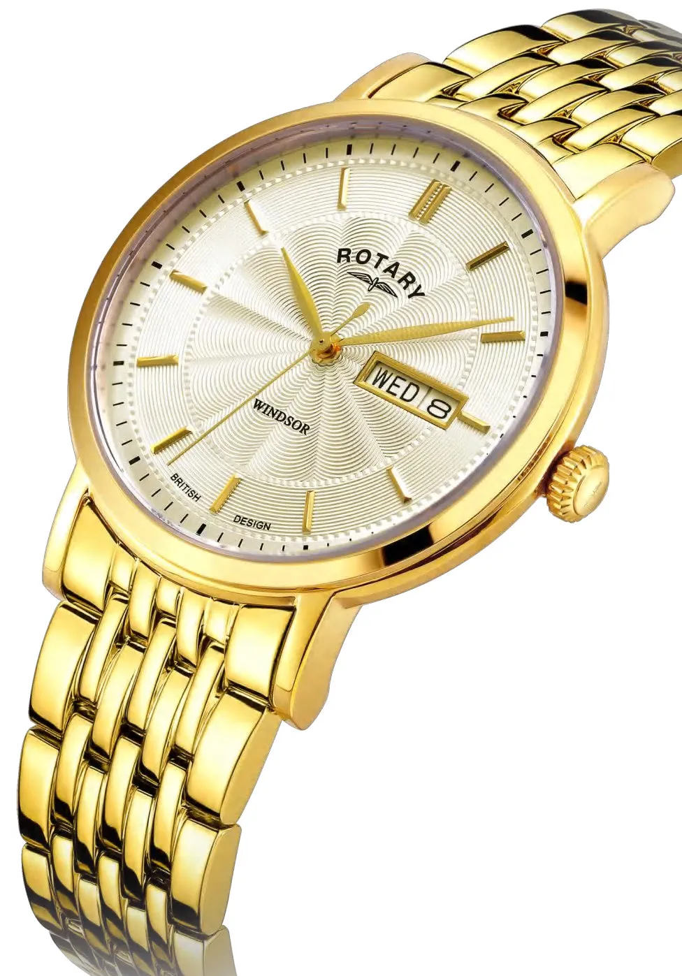 Rotary Watches Rotary Windsor 3 Hands Mens Watch