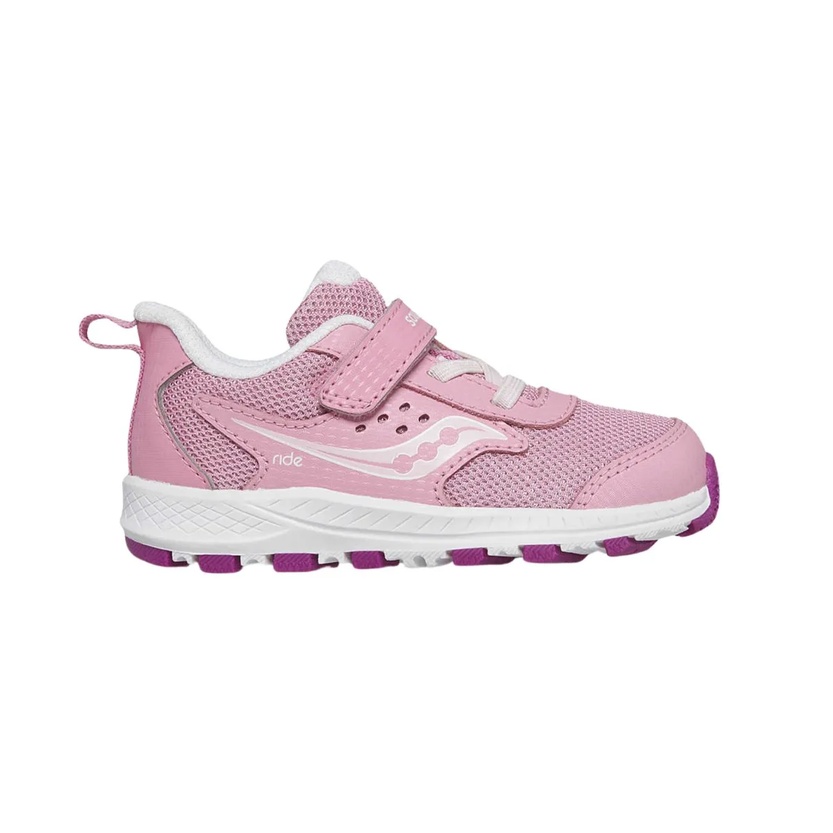 Saucony Toddler's Ride 10 Jr Pink
