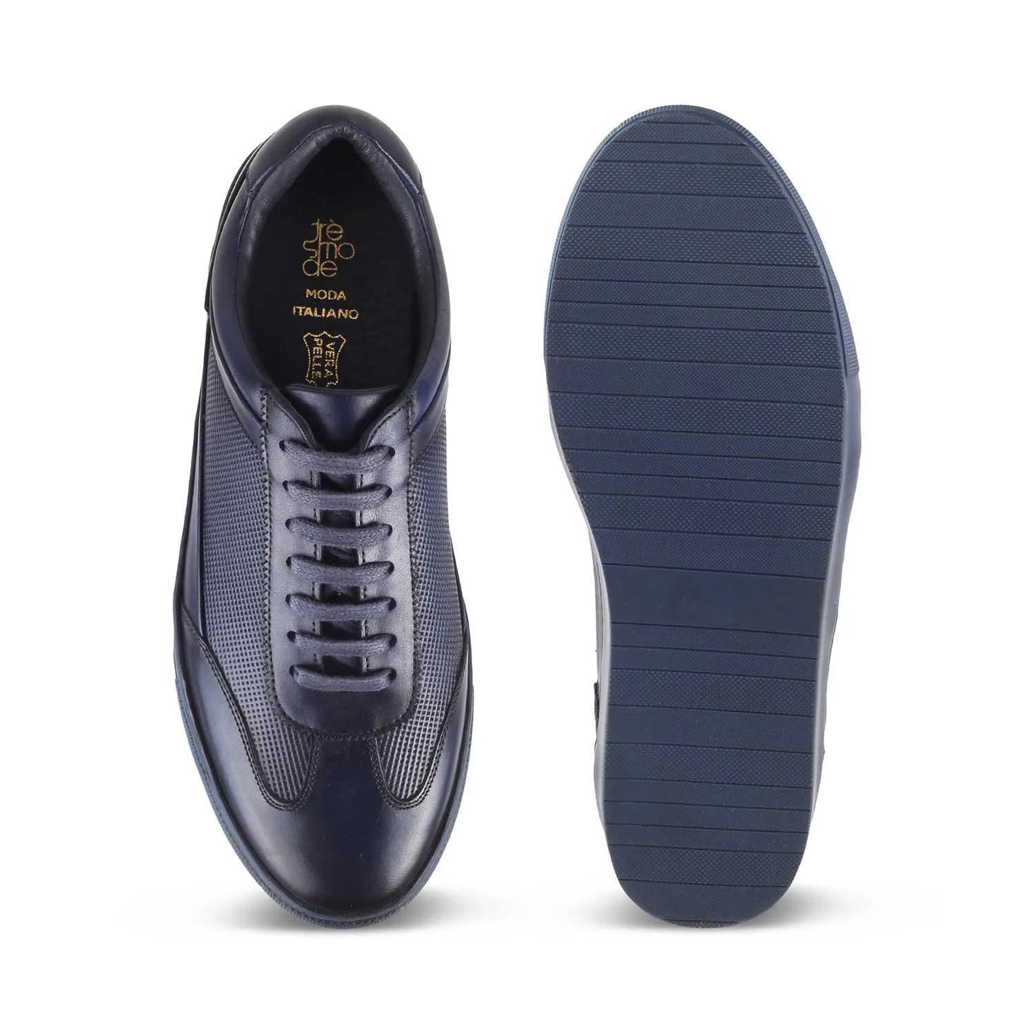 The Sneaky Blue Men's Sneakers Tresmode