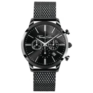 Thomas Sabo Rebel Spirit Chrono Mens Black Watch WA0291-287-203