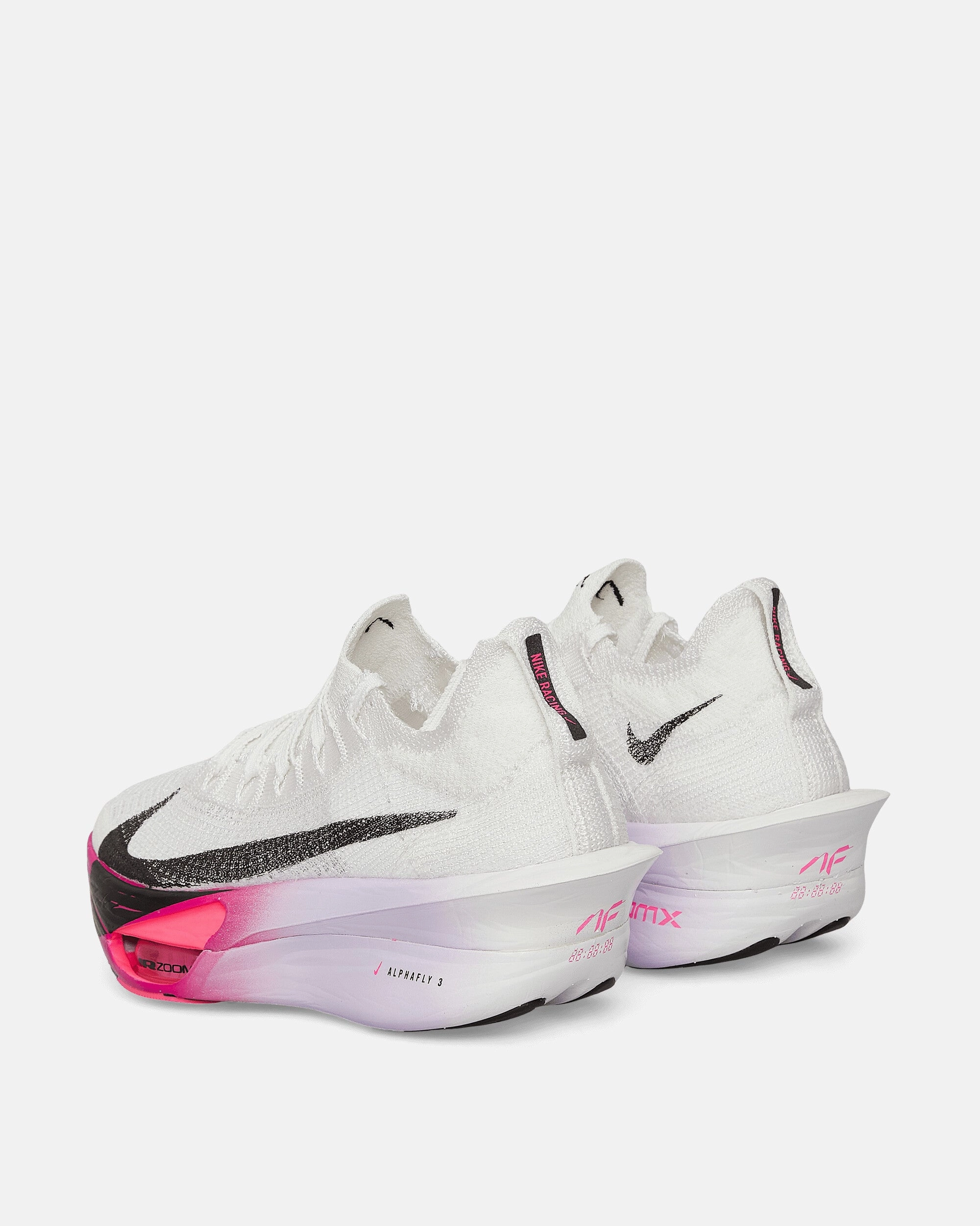Women's Air Zoom Alphafly 3 Sneakers White / Purple Agate / Vivid Grape / Black