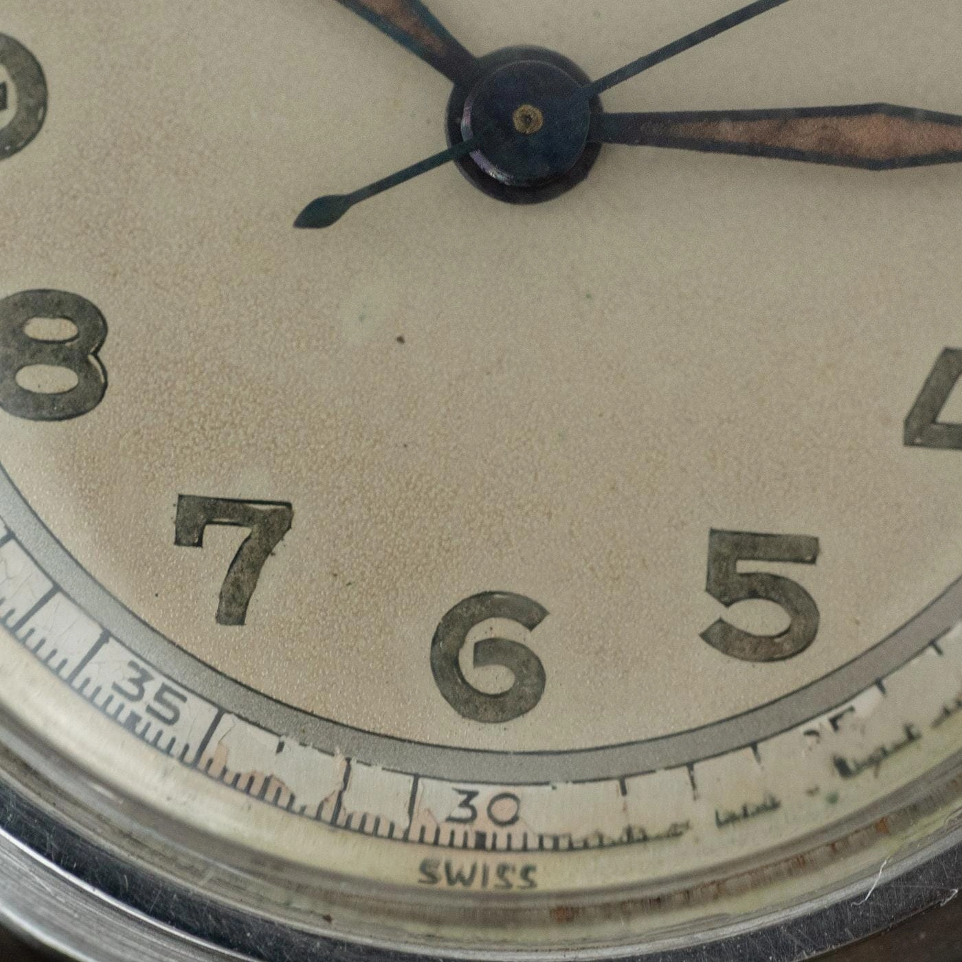 ラシーン（ギャレット）ミリタリースタイル ラウンド 32mm 1940年代